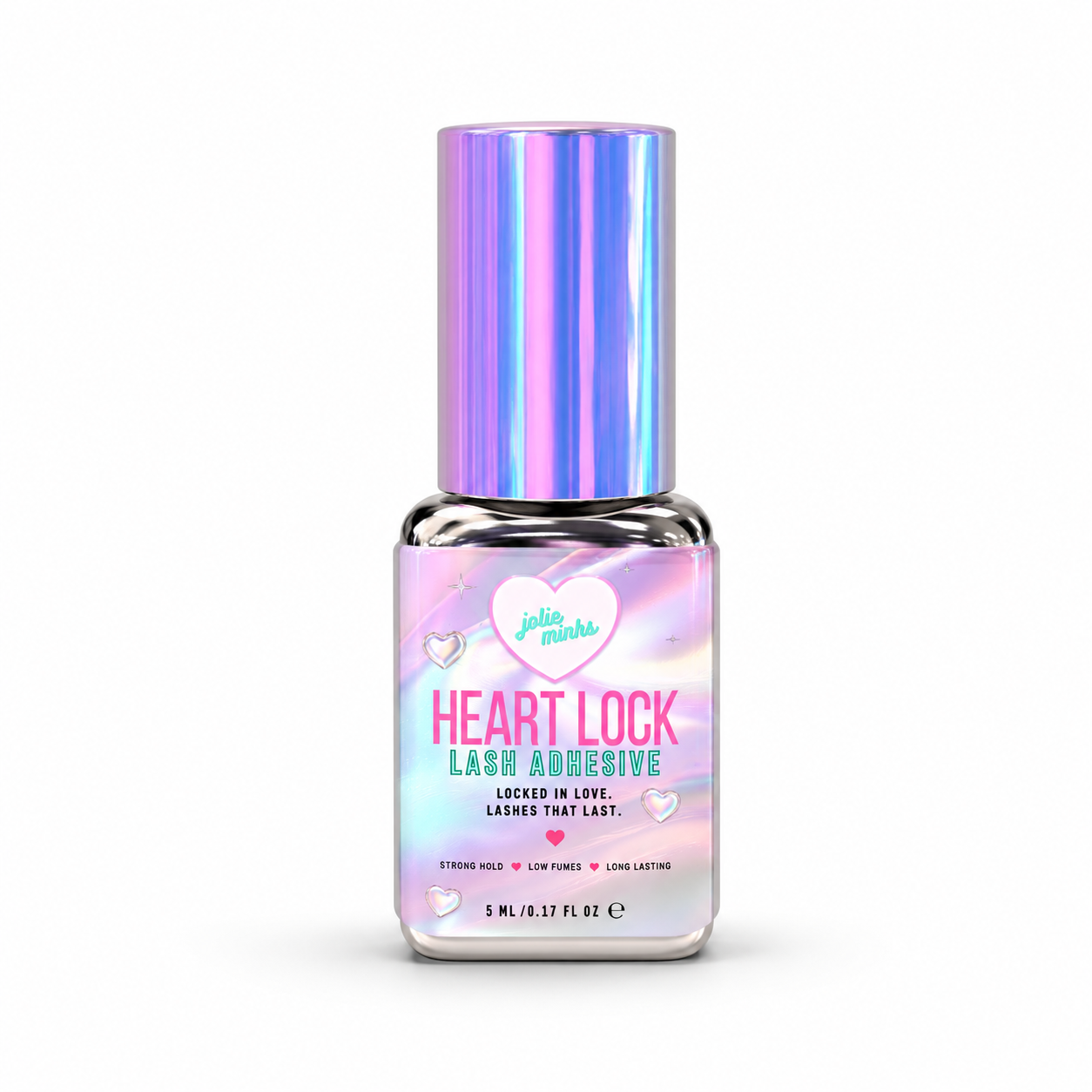 Heart Lock™ Lash Adhesive | 1 Second Dry Time | 10ml