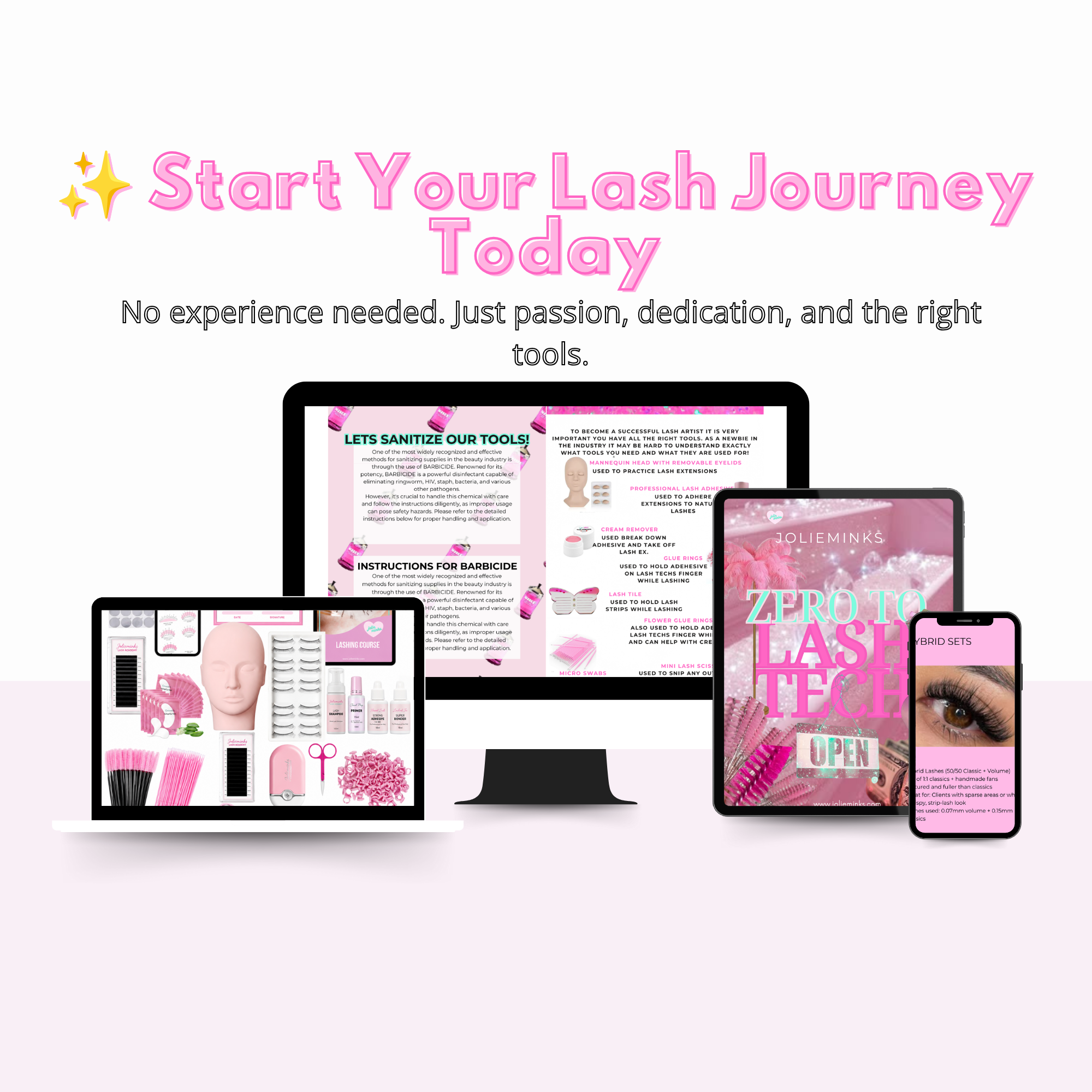 Beginner's Lash Training Course & Certification